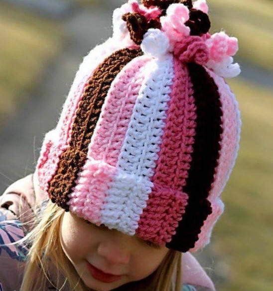 Delaney Hat (spiral beanie)