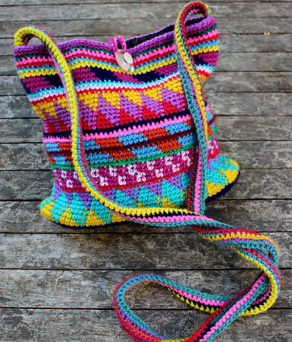 Maya Purse » Weave Crochet