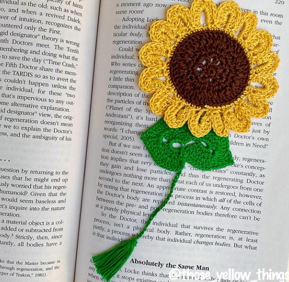Sunflower Bookmark