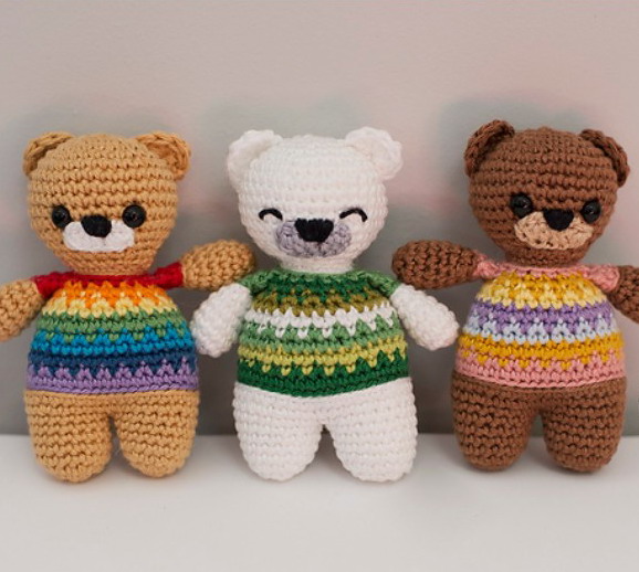 Rainbow Teddy