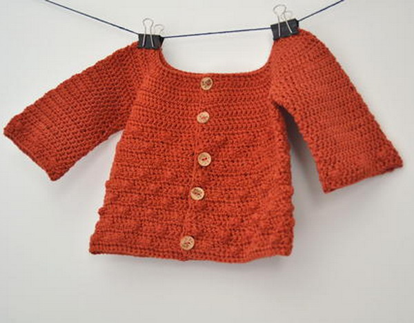 Bubbly Baby Cardigan