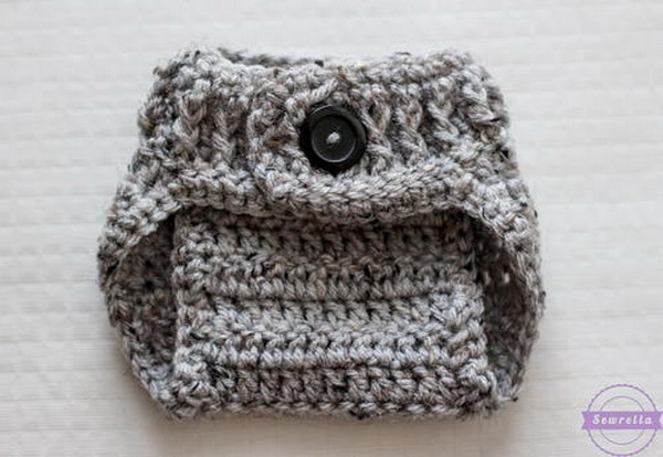 The Parker Crochet Diaper Cover