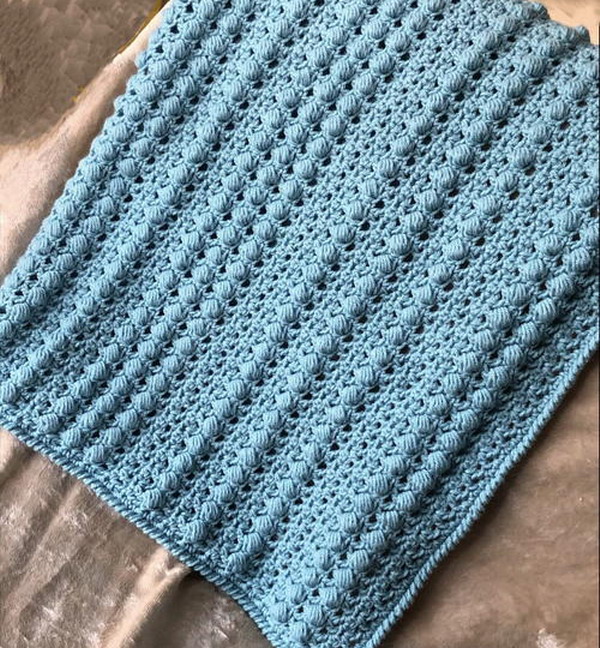 Berry Bliss Baby Blanket » Weave Crochet