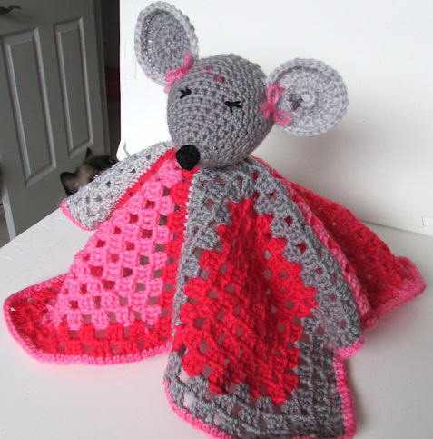 Miss Mouse Lovey Blanket