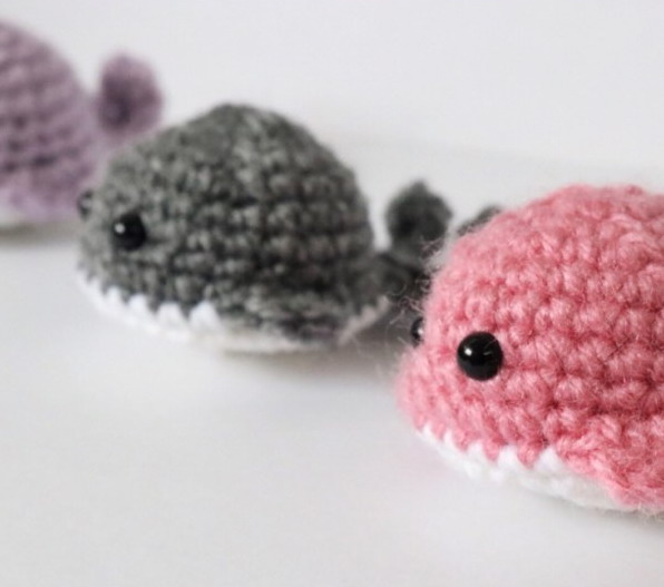 Crochet whale pattern