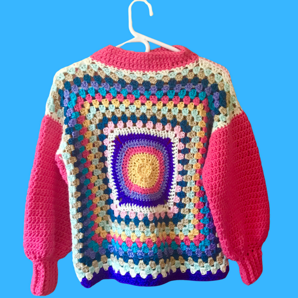 The Sunny Granny Square Sweater