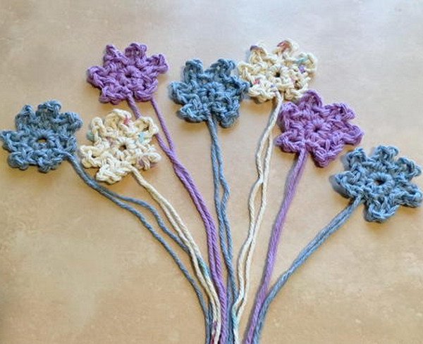 Cute Little Crochet Flower Tutorial