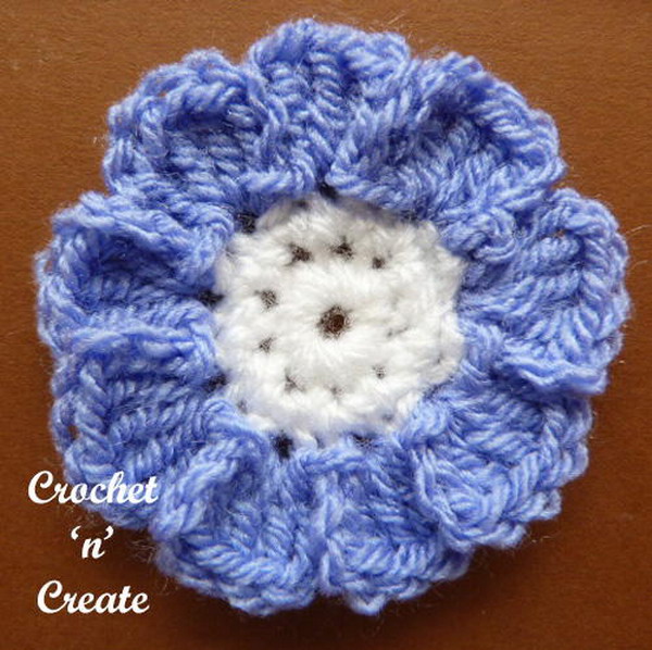 Flower Motif Free Crochet Pattern