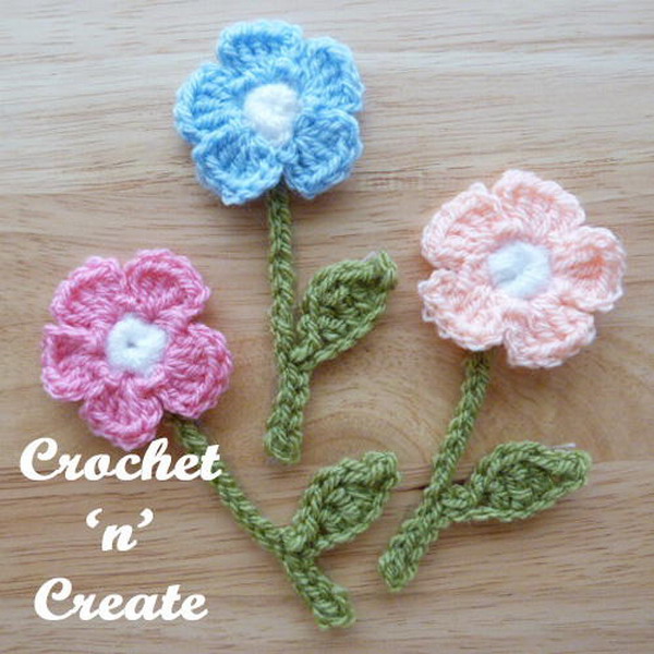 Crochet Flower Free Crochet Pattern