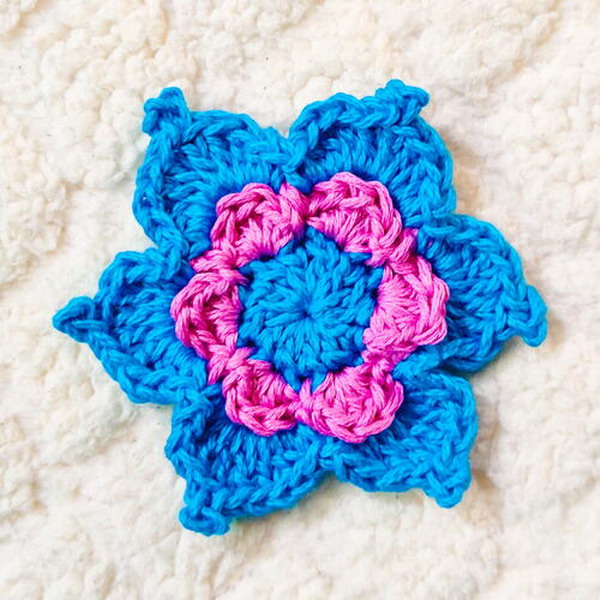 Layered Crochet Flower Free Pattern