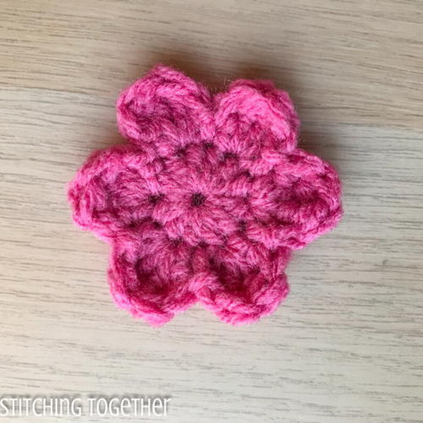 Simple Crochet Flower Patterns Free Pattern