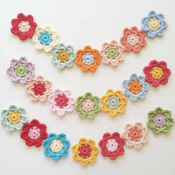 Easy Peasy Flowers Free Crochet Pattern