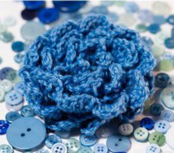 Easy Crochet Flower Free Pattern