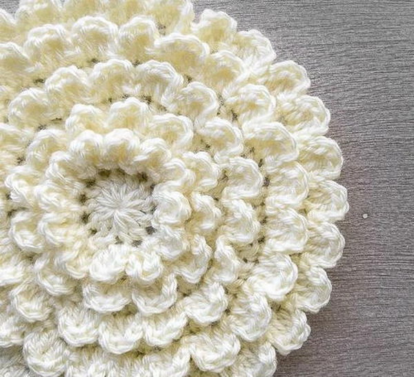 Neverending Zinnia Free Crochet Pattern
