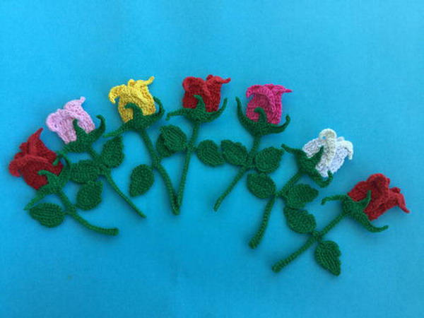 Rosebud Free Crochet Pattern