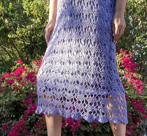 Sweet Clara Crochet Dress Free Pattern