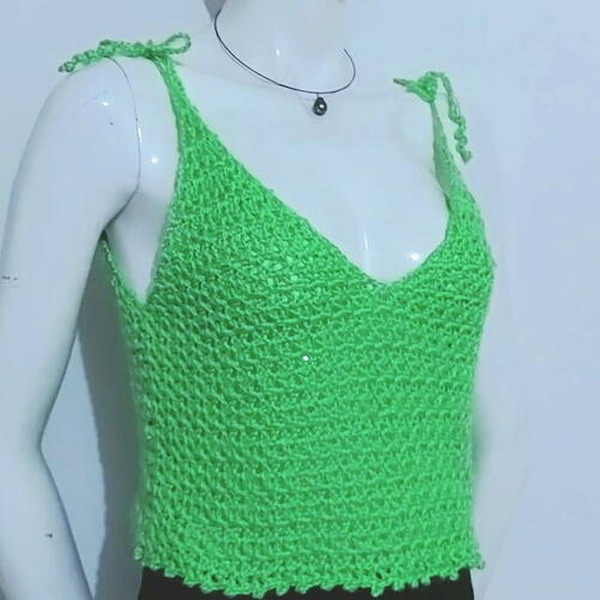 Celeria Summer Top Free Crochet Pattern