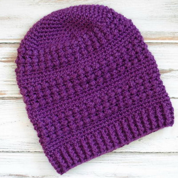 Great Lakes Slouch Hat Free Crochet Pattern
