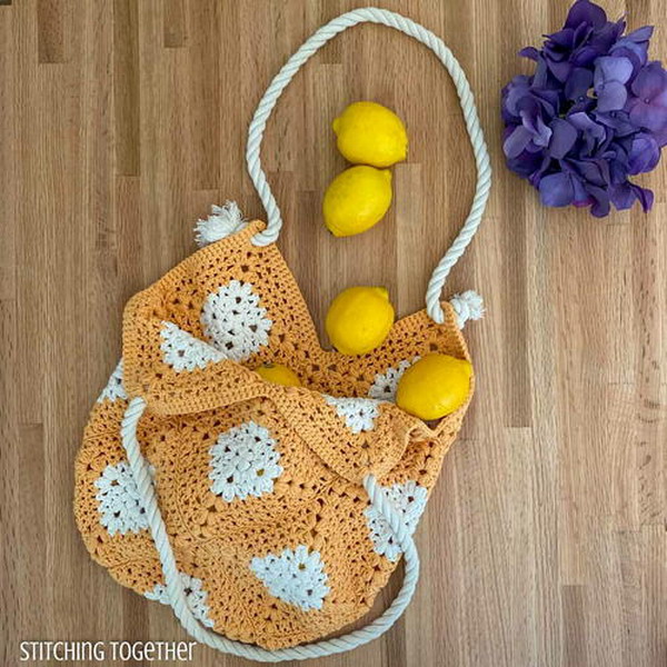 Caldwell Crochet Market Bag Free Pattern