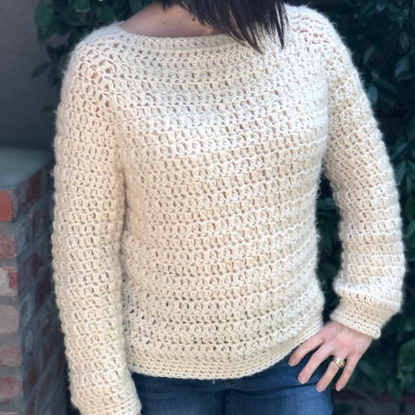 Nebbia Sweater Free Crochet Pattern