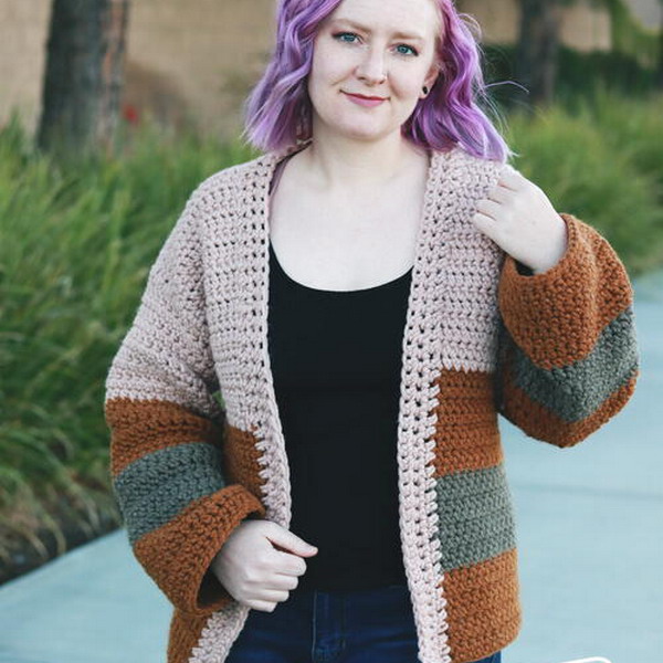 Mia Cardigan Free Crochet Pattern