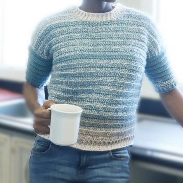 Winter Frost Sweater Free Crochet Pattern