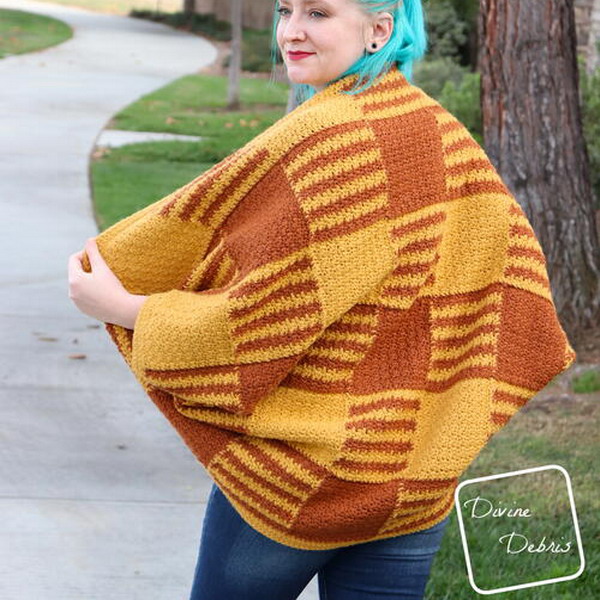 Kelsey Cocoon Shrug Free Crochet Pattern
