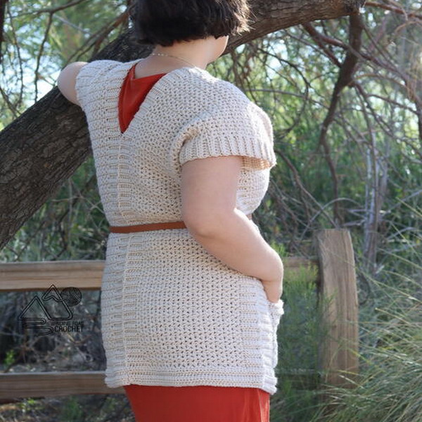 Fall Short Sleeve Cardigan Free Crochet Pattern