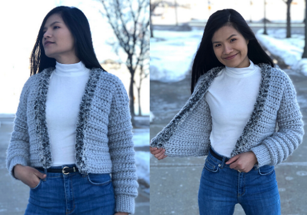 Crochet Crop Top Sweater Free Pattern