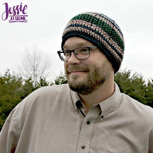 Vines and Twigs Beanie Free Crochet Pattern