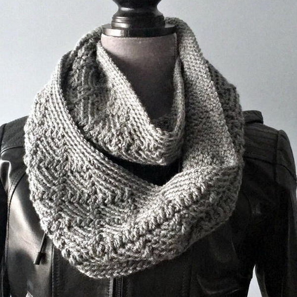 Diamonds Cowl and Infinity Scarf