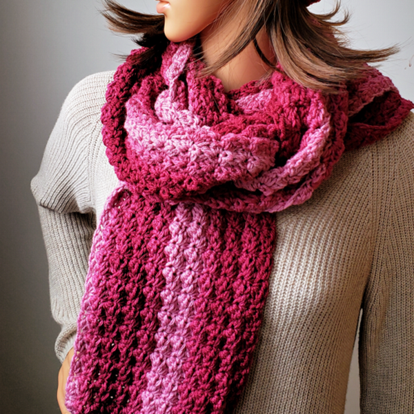 Karen's Winter Scarf Free Crochet Pattern