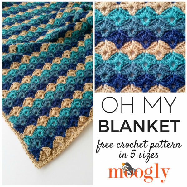 Oh My Blanket Free Crochet Pattern