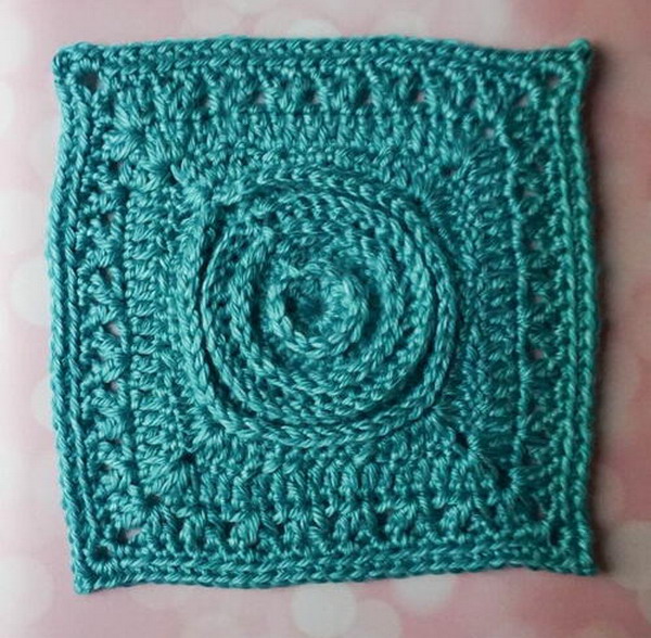 Doris Square Free Crochet Pattern