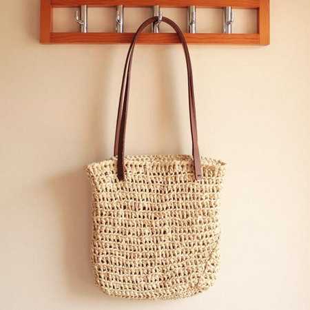 Crochet Raffia Summer Bag