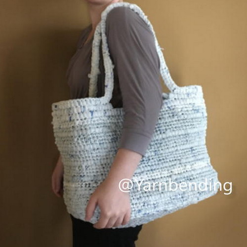 Large Durable Plarn Tote