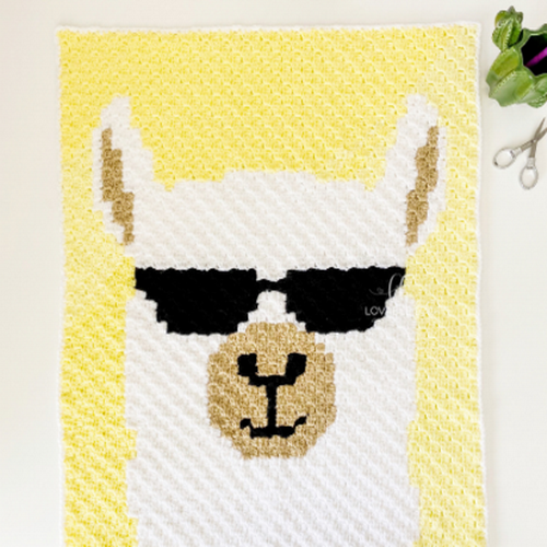C2c Llama Free Crochet Pattern