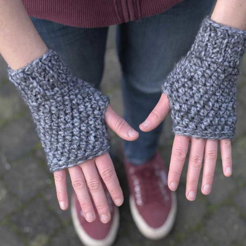 Basic Fingerless Gloves