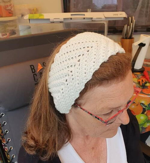 Crochet Chevron Headband Pattern