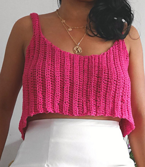 Easy Ribbed Tank Top