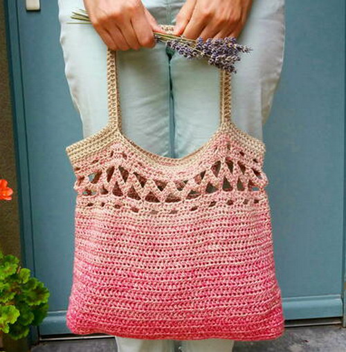 Boho Crochet Tote Bag Pattern