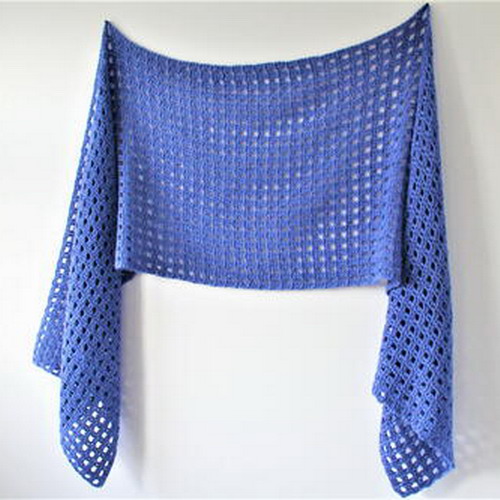 Kaylee Sideways Shawl Free Crochet Pattern
