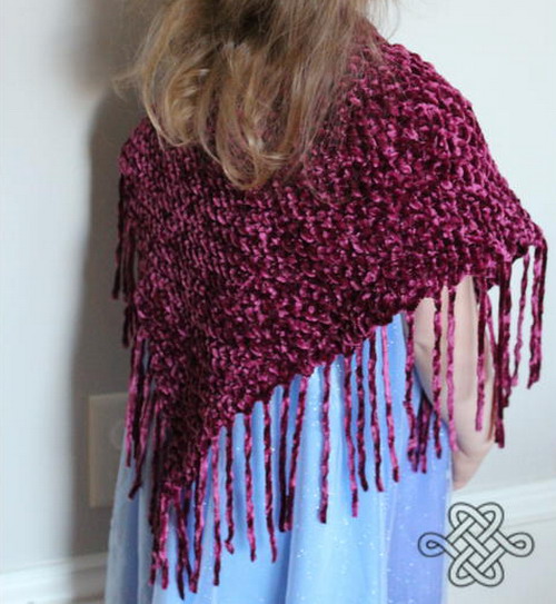 Soft & Snuggly Mini Shawl Free Crochet Pattern