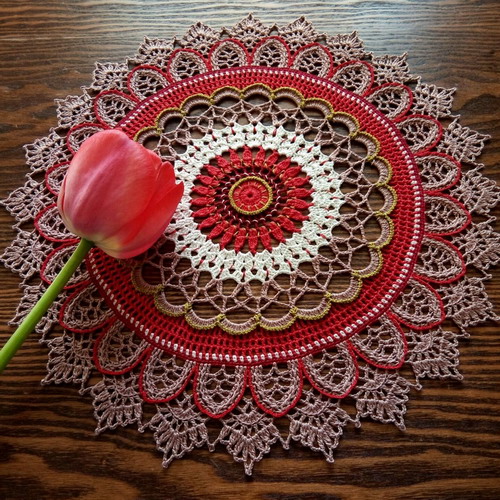 Crochet doilies