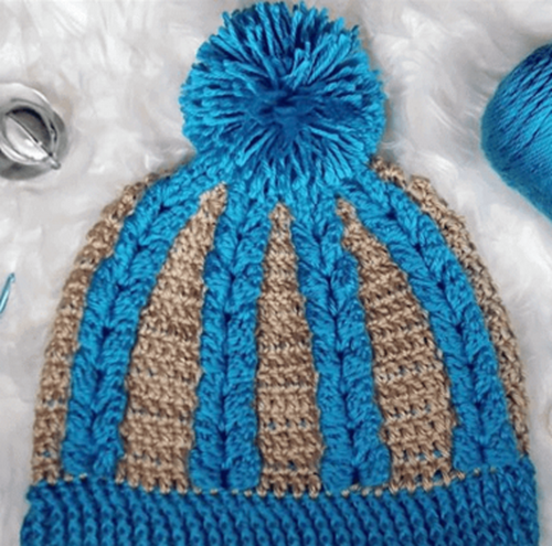 Braided Crochet Hat Pattern + Video
