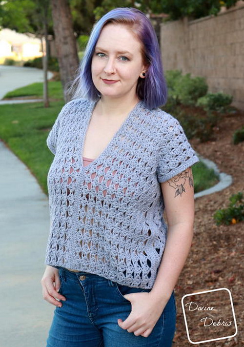 Harper Shirt Free Crochet Pattern