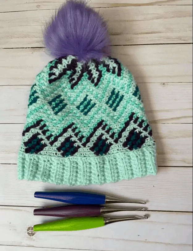 Crochet Fair Isle Beanie