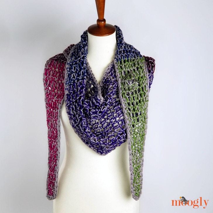 Chic Halftime Shawl