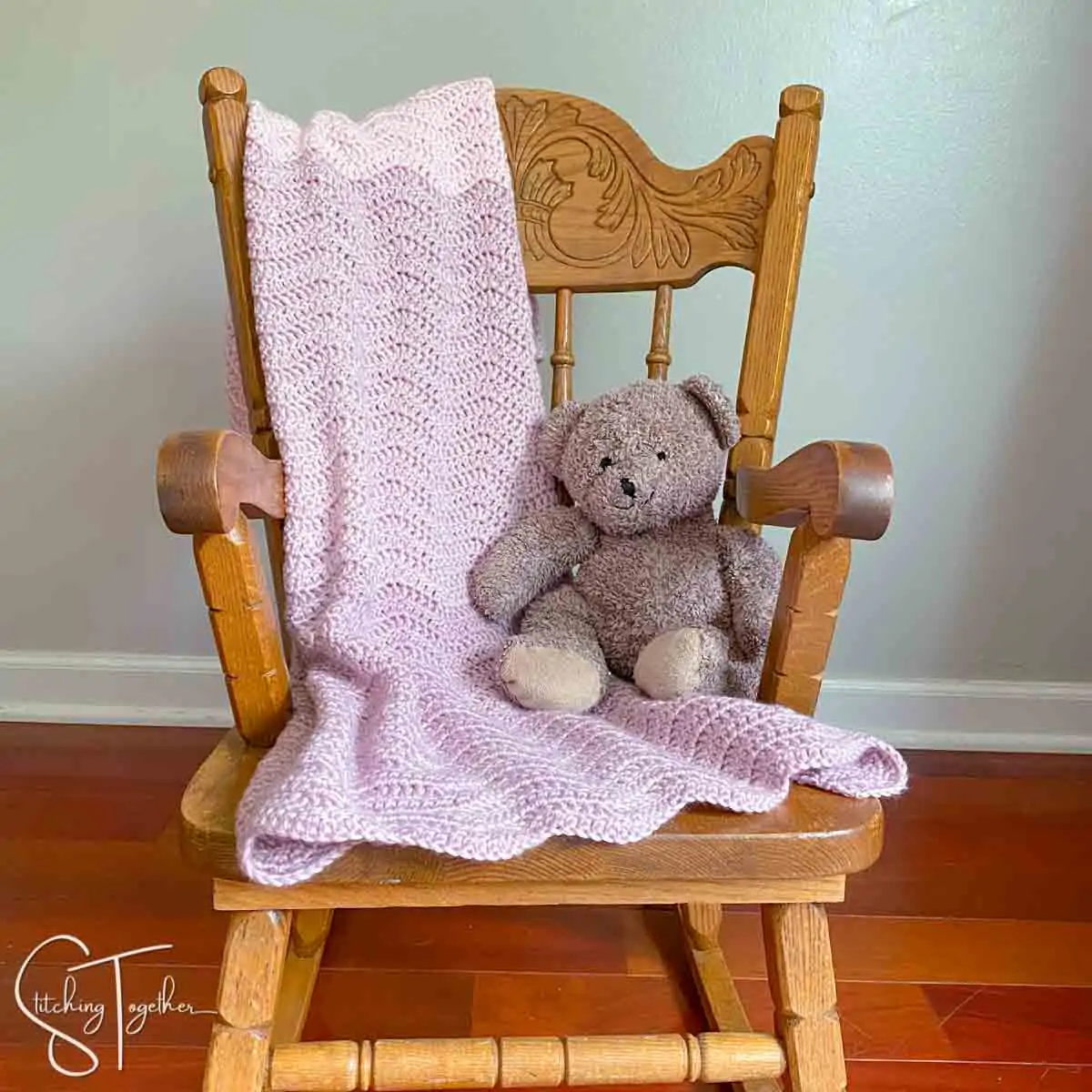 Rapid Ripple Baby Blanket Crochet Pattern