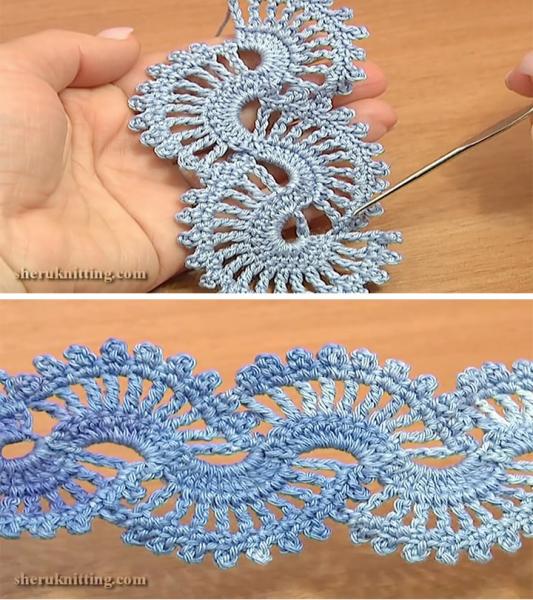 Crochet lace pattern